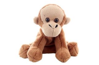 Obrázek z Orangutan sedící plyš 15cm 